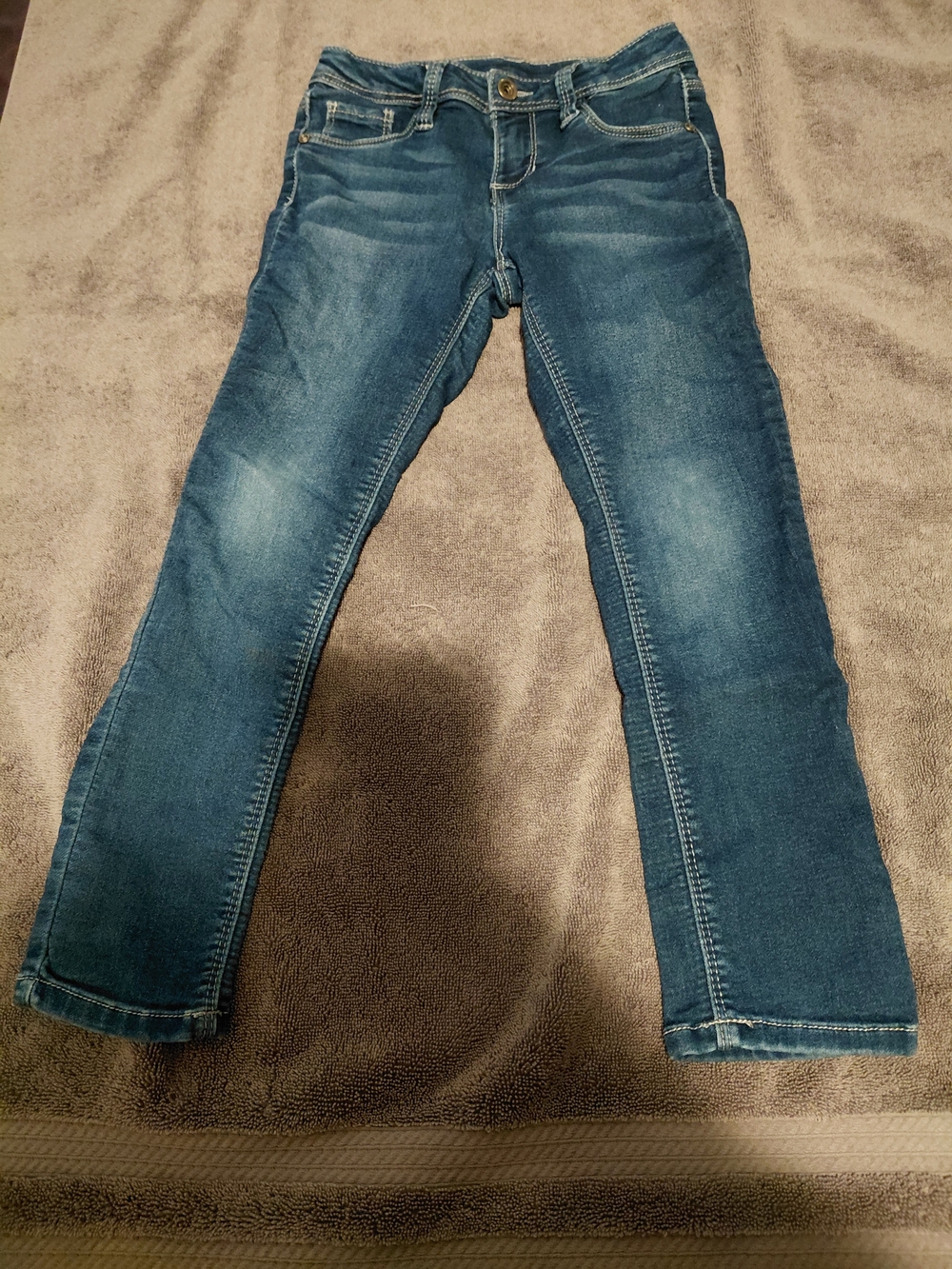 Classic Blue Girl’s Jeans - Blue Denim